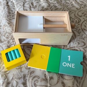 Lovevery wooden counting box